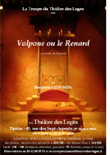 Affiche du spectacle
