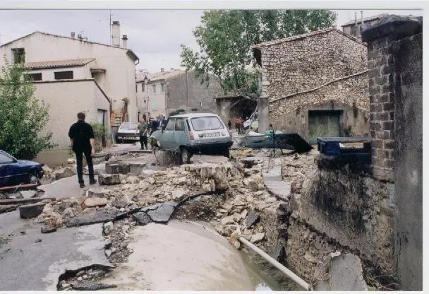 Rue de Garonne éventrée