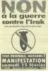 Non à la guerre