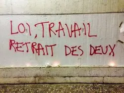 Travail, loi retrait des deux