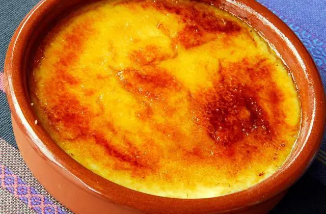 Crème catalane traditionnelle